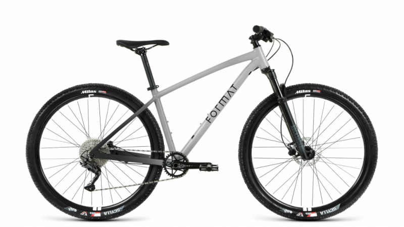 Велосипед FORMAT 1212 27,5, размер L, год: 2024, цвет: серый, артикул: ЦБ-00007914