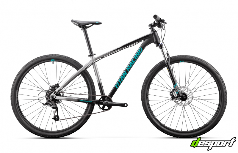 Titan Racing ROGUE SE год: 2023, цвет: Black/Silver/Teal, размер: S, арт:2221001111029, штрихкод: 4680109734684