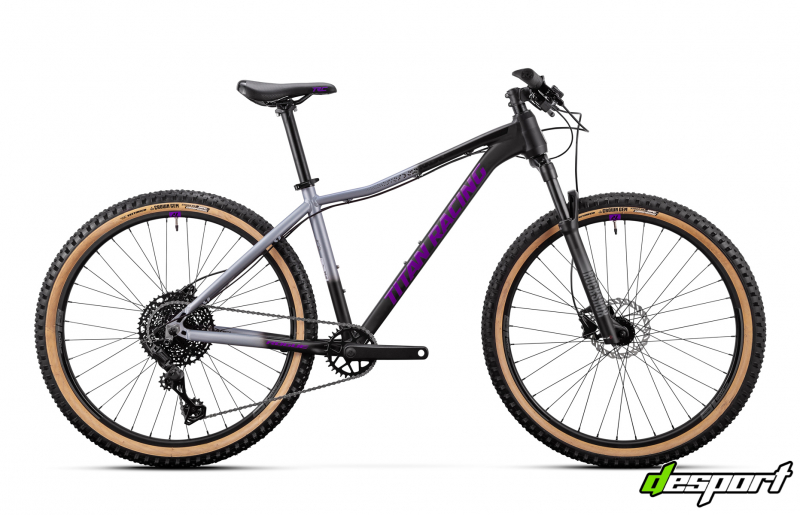 Titan Racing ROGUE CALYPSO SPORT год: 2023, цвет: Black/Silver/Purple, размер: M, арт:2221101120027, штрихкод: 4680109733038